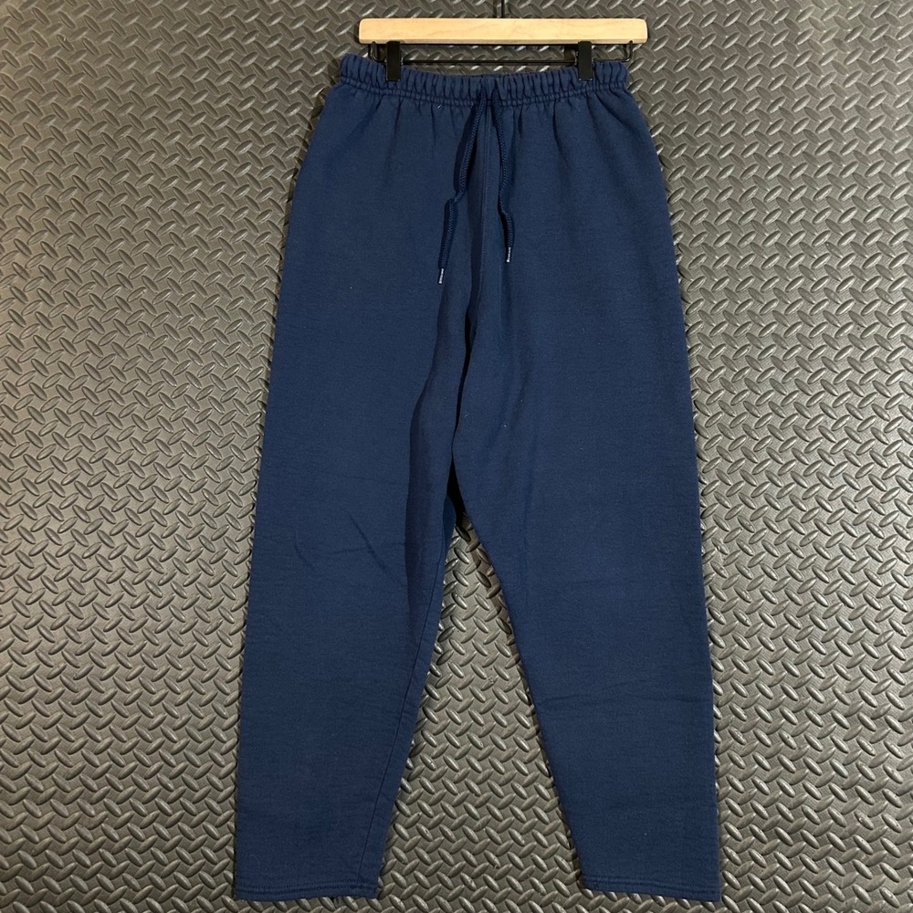 Vintage Russel Athletic Navy Blue Drawstring Comfy Active‎ Sweatpants Men's M